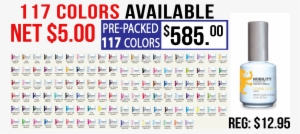 Pre Packed Of 117 Colors