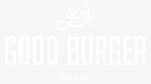 Good Burger Logo White 2 - Pro Direct Black Friday