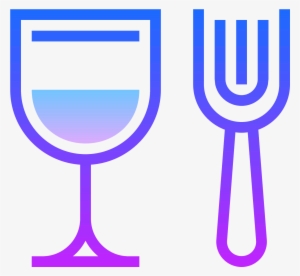 This Icon Contains A Glass And A Fork