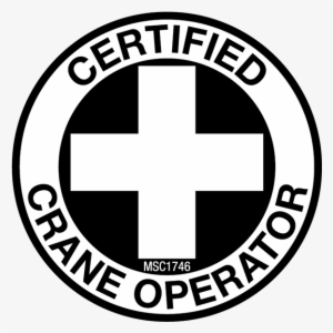 Certified Crane Operator Hard Hat Emblem - Logo Taekwondo Itf Png