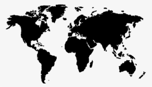 Geography Png Transparent Picture - World Map Simple Png