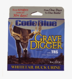 Grave Digger Estrous - Code Blue Grave Digger Whitetail Scrape Mate, 8 Oz