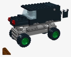 Lego Monster Truck Grave Digger - Monstertruck Lego