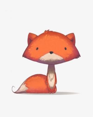Baby Fox Png Image Background - Illustration Of A Fox