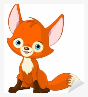 Cartoon Baby Fox