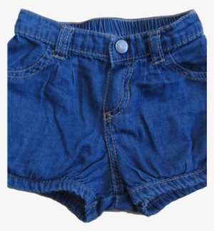 Baby Girls 6-9 Months Cherokee Soft Jean Shorts - Shorts