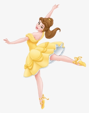 Ballerina Clipart Belle - Disney Princess Belle Ballerina