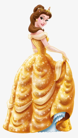 Creative Princess Belle Clip Art Medium Size - Beauty And The Beast Princess Belle