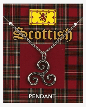 Scottish Celtic Triskele Pendant - "scottish Celtic Triskele Pendant"