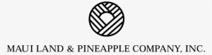 Maui Land & Pineapple Company Logo Black And White - Maui