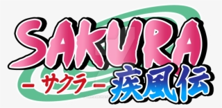 Sakura, The Heroine - Sakura Shippuden Logo