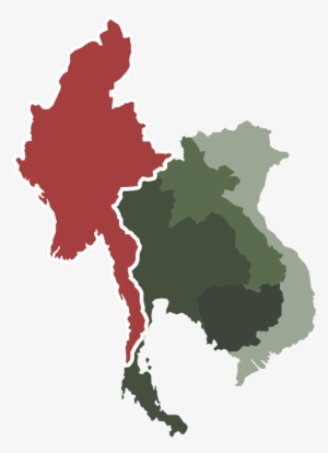 Cambodia Map Thailand Map Myanamr Map - Thailand Cambodia Laos Myanmar Map
