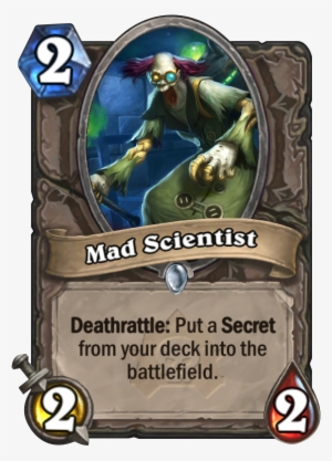 Mad Scientist Card - Toxicologist Hearthstone