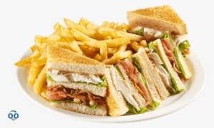 Chicken Club Sandwich - Shrimp