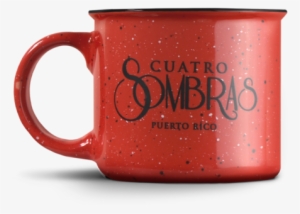 Cuatro Sombras Red Mug - Café Cuatro Sombras