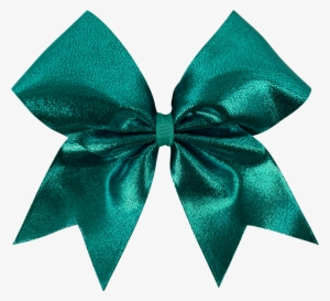 Teal Disco I Love Cheer® Hair Bow - Gift Wrapping