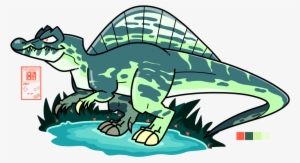 Spinosaurus A Lil' Something Fun For Week One Of Dinoctober - Bad For Education
