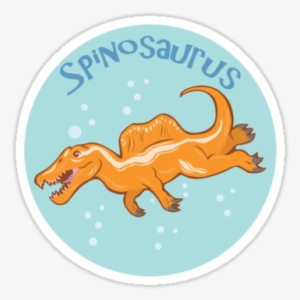 Baby, Dinosaurs, And Jurassic Image - Cute Spinosaurus Swimming