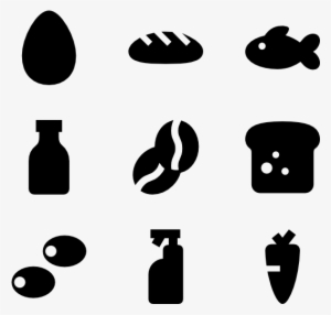 Filled Supermarket Products - Icon