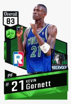 '96 Kevin Garnett Emerald Card - Manute Bol 2k18 Team