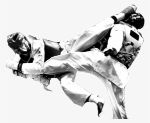 India Finish Behind Afghanistan In Taekwondo - Taekwondo Kick Png