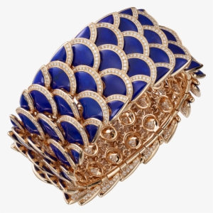 High Jewelry Braceletpink Gold, Lapis Lazuli, Diamonds - Resonance De Cartier 2017