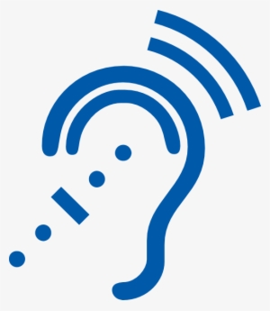 Free Icons Png - Ear Clipart Blue
