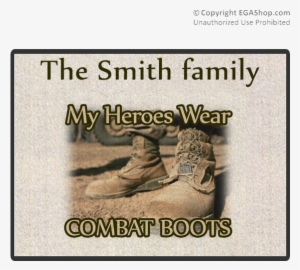 Heroes Wear Combat Boots