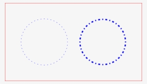 Enter Image Description Here - Blue Dotted Line Circle