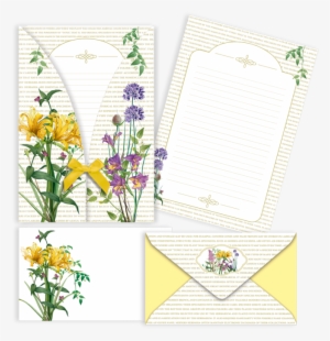 Letter Paper Set - Yellow