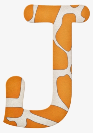 Monogram, Letter J Letter J, Monogram, Tag Alphabet, - Letter J In Giraffe Print