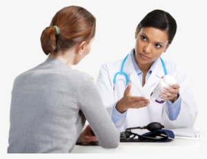 Photo Of Doctor Explaining Medication To Patient - Doctor Woman