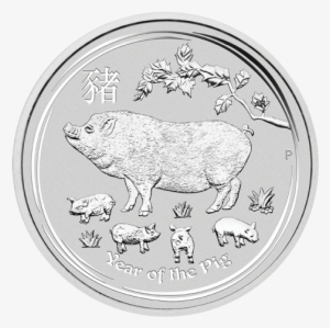 2019 1 Oz Australia Lunar Series Ii Year Of The Pig - Lunar Perth Mint Silver 2019