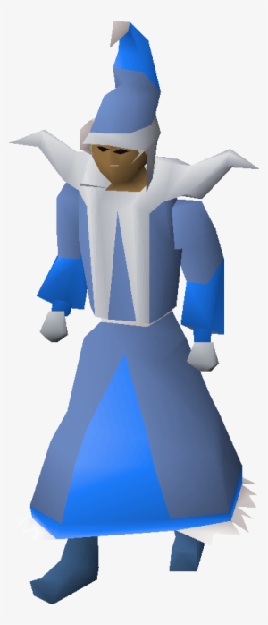Blue Mystic Robes Equipped - Runescape Mystic Robes