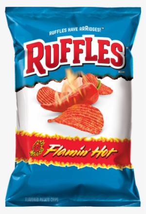 Ruffles® Flamin' Hot Flavored Potato Chips - Ruffles Flamin Hot Chips