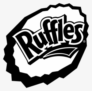 Ruffles Logo Black And White - Ruffles Logo Png
