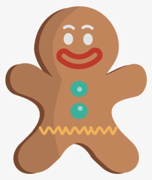 Ginger Bread Clipart - Gingerbread Man Clipart