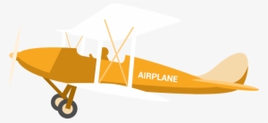 Airplane With Flag Png