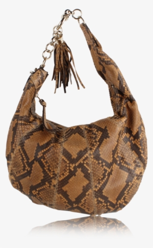 Snakeskin Shoulder Bag - Gucci Brown Snakeskin Hobo Shoulder Bag Authentic Pre