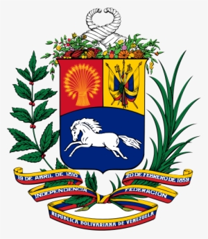 Gloria Al Bravo Pueblo Glory To The Brave People - Venezuela Coat Of Arms
