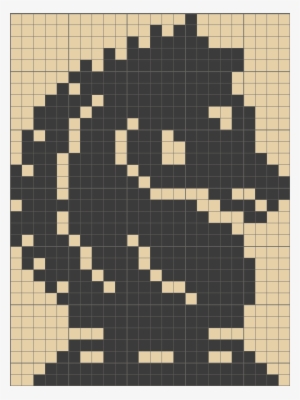 4 12 Chess Knight 720×960 Pixels - Monochrome