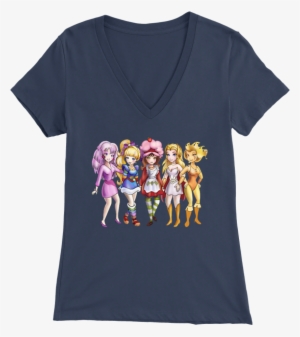 Download Jem Rainbow Brite And Strawberry Shortcake Shirt Get The Strap T Shirt Transparent Png 1024x1024 Free Download On Nicepng