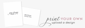Print Your Own Invitations - Printing