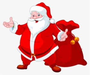 Papai Noel Png Fundo Transparente - Happy Santa Claus Cartoon
