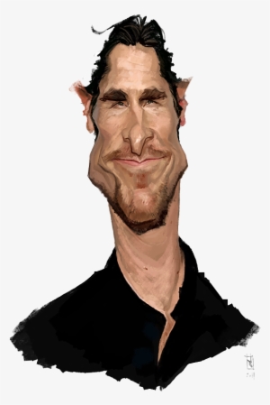 Christian Bale Png Image - Caricatures Of Alberto Russo