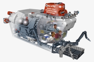 This Artist's Rendition Of The Newly Upgraded Alvin - Deep Sea Submarine Alvin