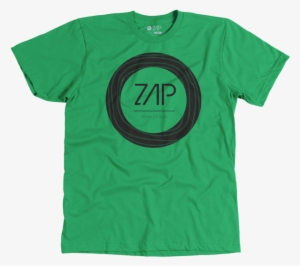 zap mens circled tee green - t-shirt
