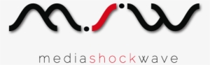 Logo Design For Media Shock Wave Brand - Plot