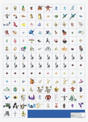 Click For Full Sized Image Pokémon Previews - Pokemon Alola Region Pokedex