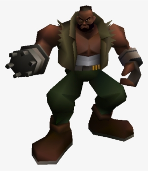 Barret Wallace, Character From Final Fantasy Vii - Barret 3d Final Fantasy
